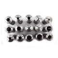 15 Pc Set of 5C Round Collets for Precision Machining (TIR 0.0005")