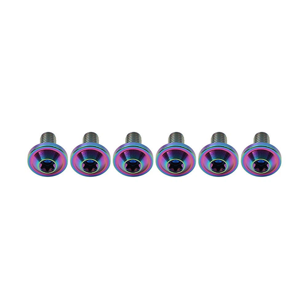 6X M6x25mm Alloy Torx Head Screws for Bike Motorcycle