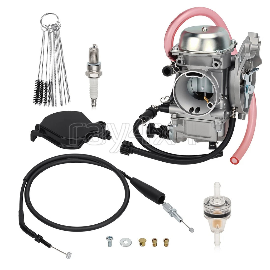 Carburetor with Throttle Cable for Kawasaki Prairie 400 (1999–2002) 15003-1446