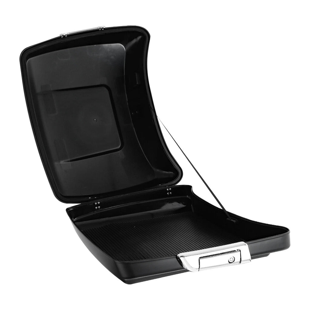 Matt Black Razor Pack Trunk for Harley Touring Street Road Glide (2014–2026)