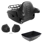 Trunk Luggage Rack Backrest Speakers for Harley CVO Road Glide (2014–2026)