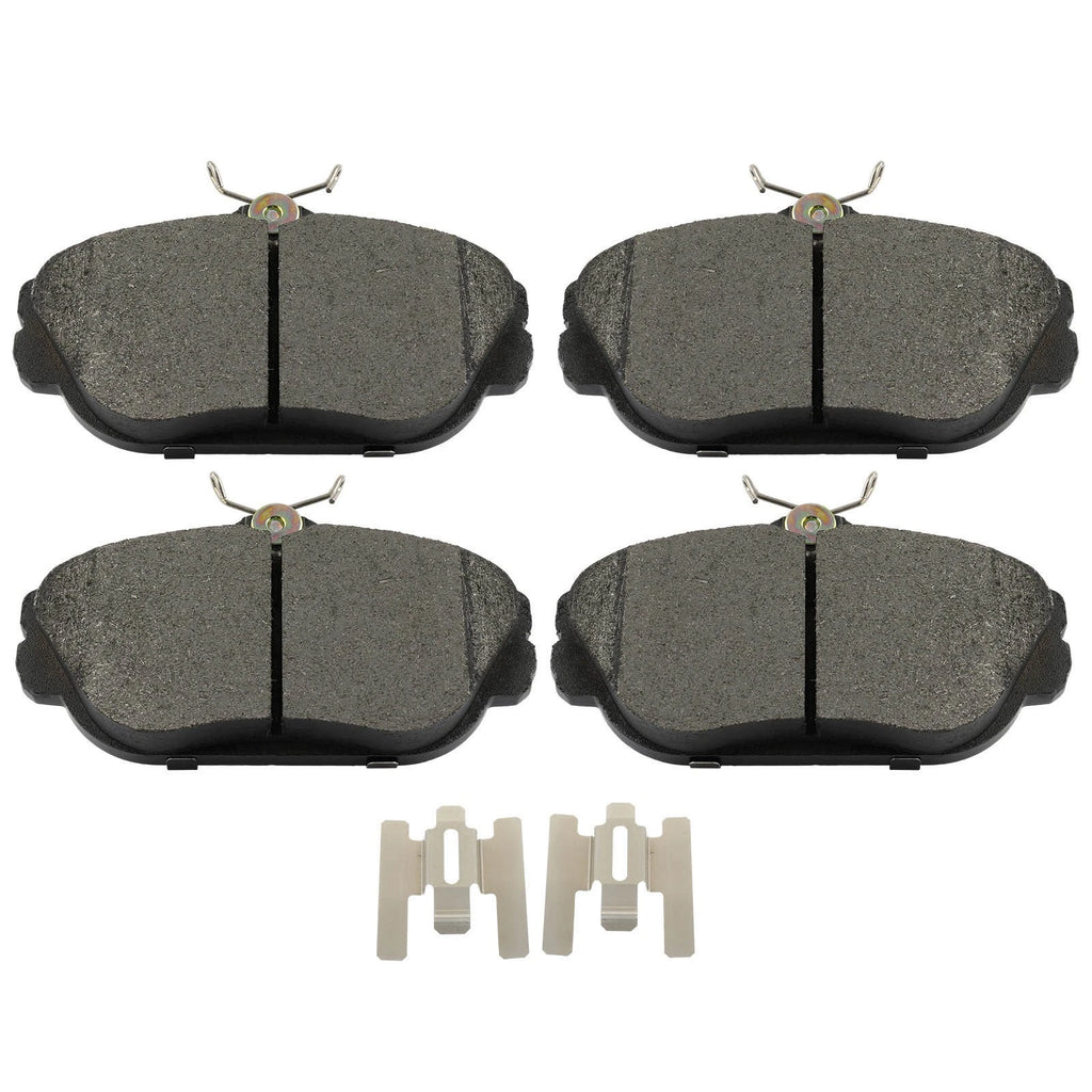 Set of 4 Front Semi-Metallic Brake Pads for Ford Taurus (1994–1997)