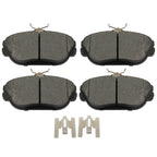 Set of 4 Front Semi-Metallic Brake Pads for Ford Taurus (1994–1997)
