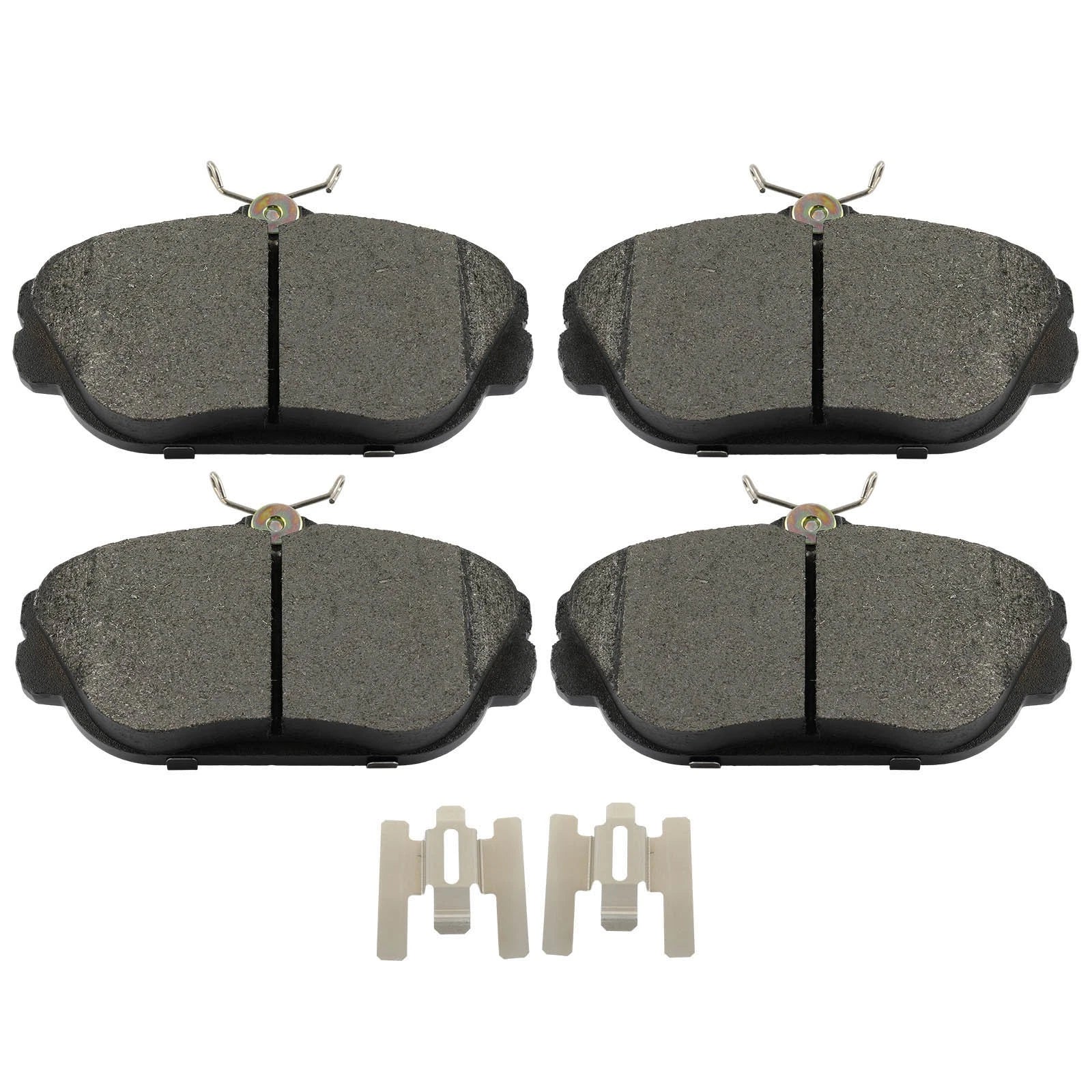 Set of 4 Front Semi-Metallic Brake Pads for Ford Taurus (1994–1997)