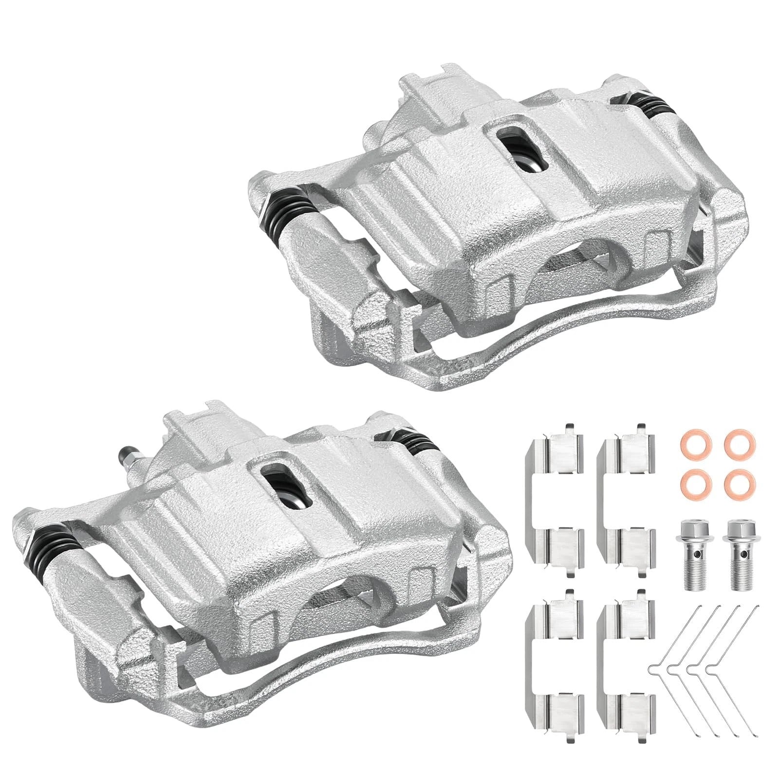 Front Disc Brake Calipers with Bracket for Honda Civic (2012-2015)