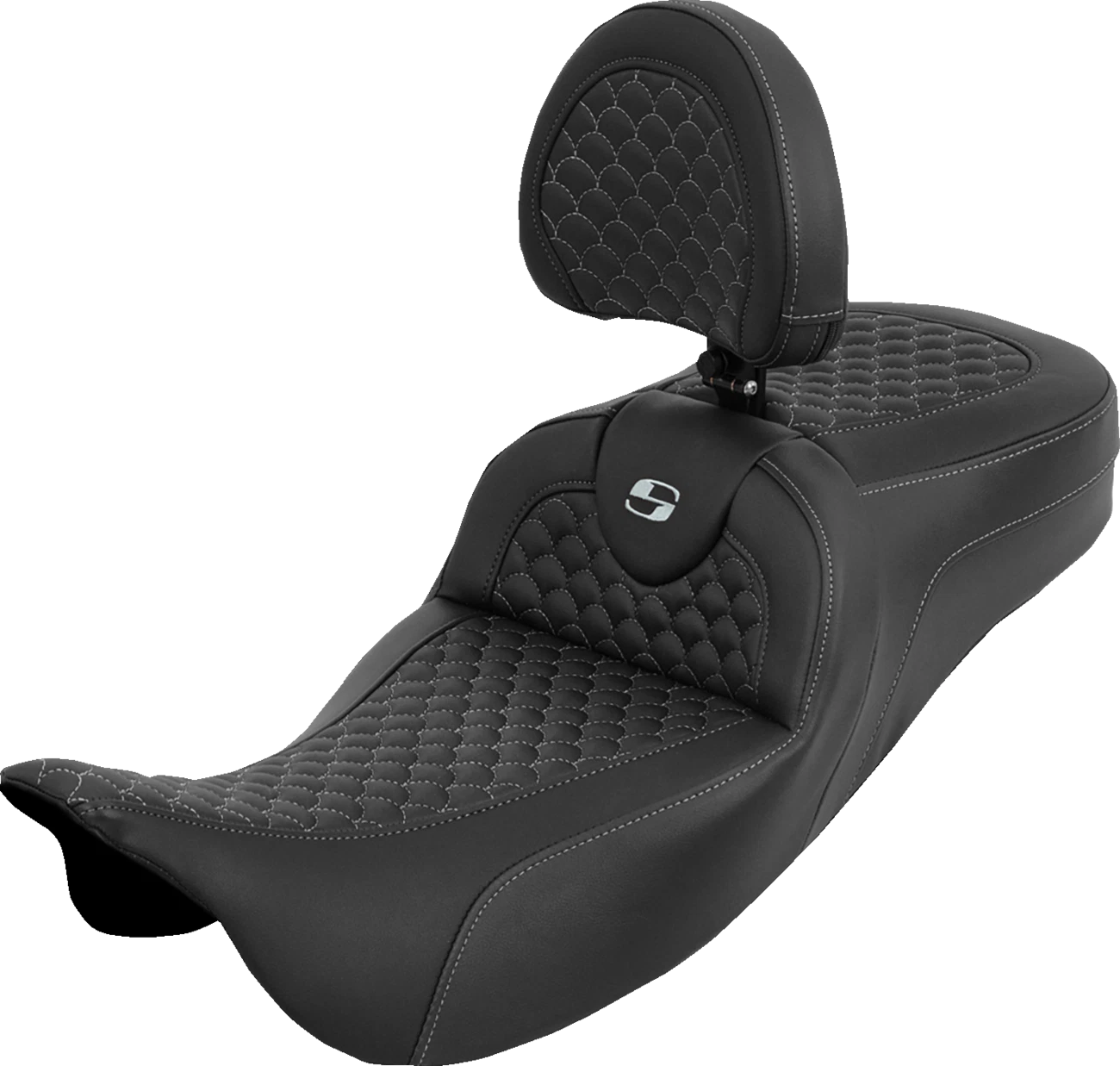 SADDLEMEN Extended Reach Roadsofa Seat for Harley Davidson (2014–2023)