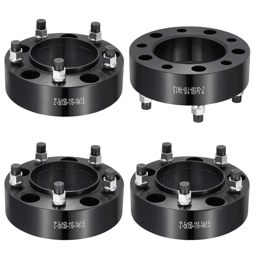 Set of 4 2 Inch Hubcentric Wheel Spacers for Toyota Sequoia (2001–2022)