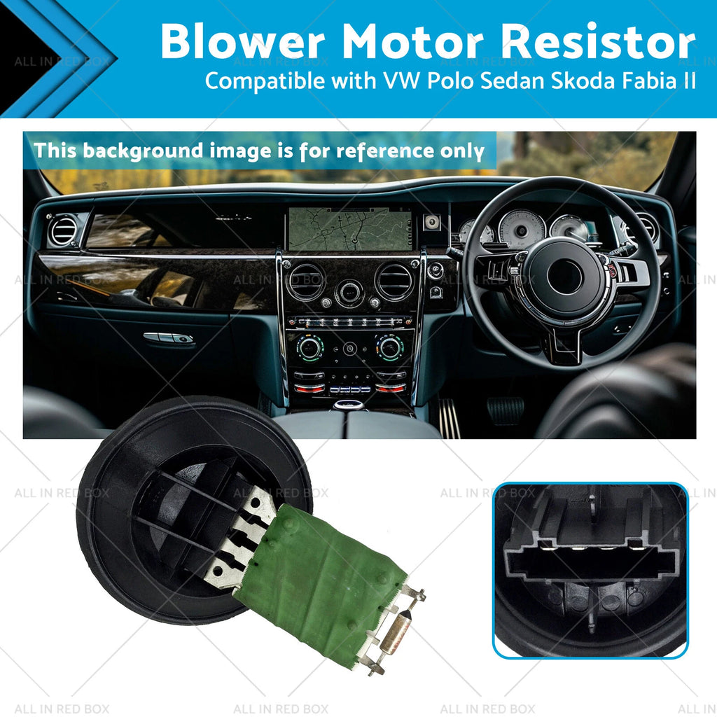 Blower Motor Resistor 6Q0959263 for VW Polo Sedan, Skoda Fabia II (2007–)