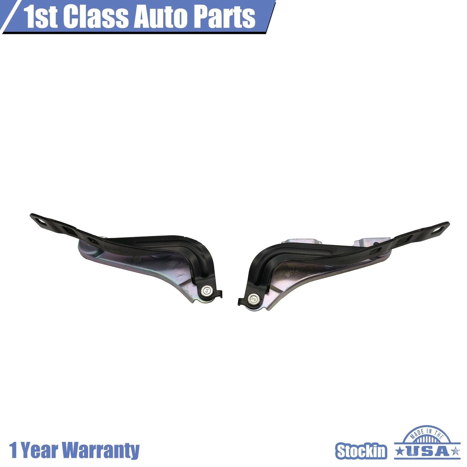 Set of 2 Hood Hinges for Chevrolet Malibu (2016–2017)