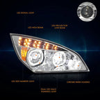 2X LED License Plate Lights for Dodge Ram 1500-3500 (2003–2013)