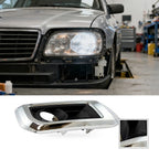 Front Fog Light Cover Frame DRL Left Side for Toyota 4Runner (2016–2020)