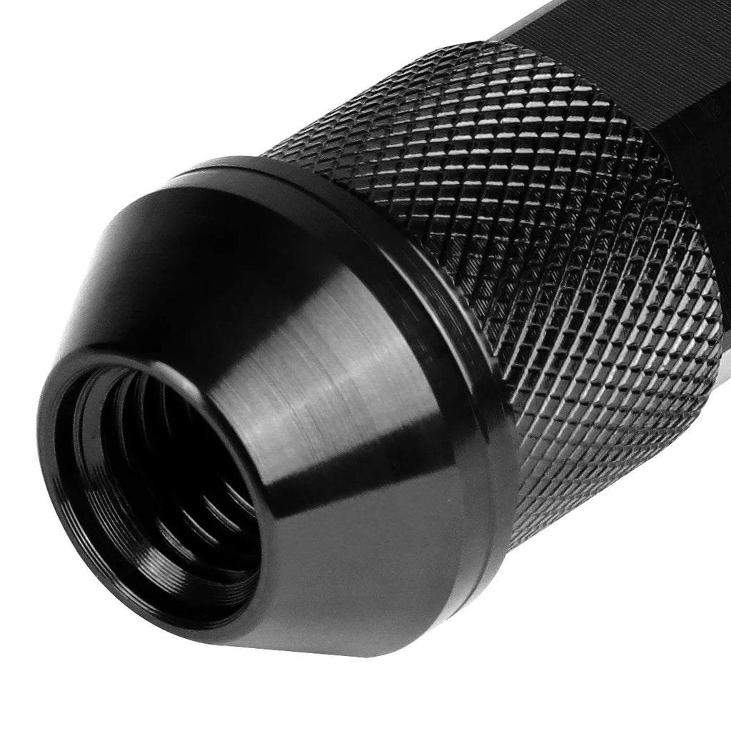 Set of 20 J2 7075 Forged Aluminum M12x1.5 Open-End Lug Nuts for Universal