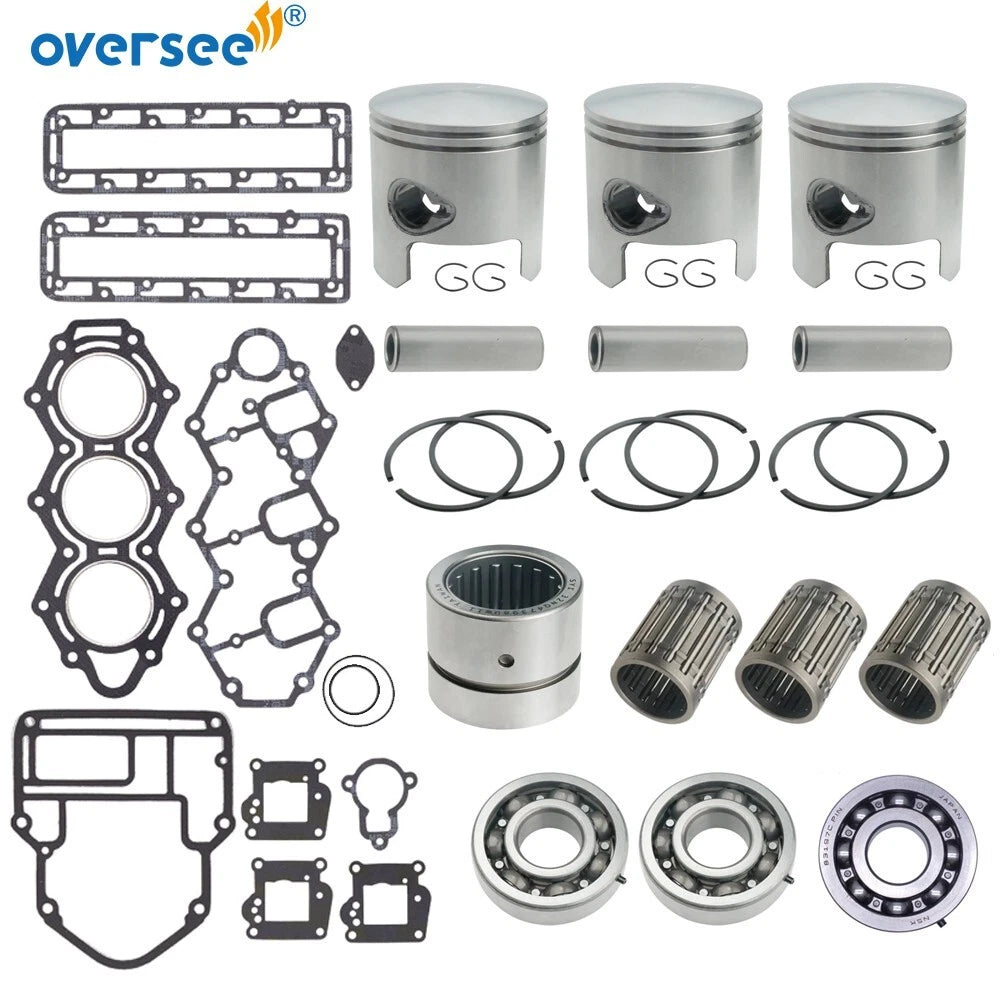 3C8 Crankshaft & Power Head Rebuild Kit STD for Tohatsu Mercury 40-50HP (2T)
