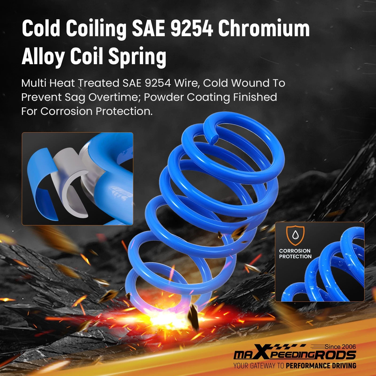 Lowering Springs for Honda Accord (2018–2025) - 2" Drop