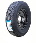 Free Country ST225/75R15 Trailer Tire Rim 10-Ply E 117M 6 Lug Black Mod