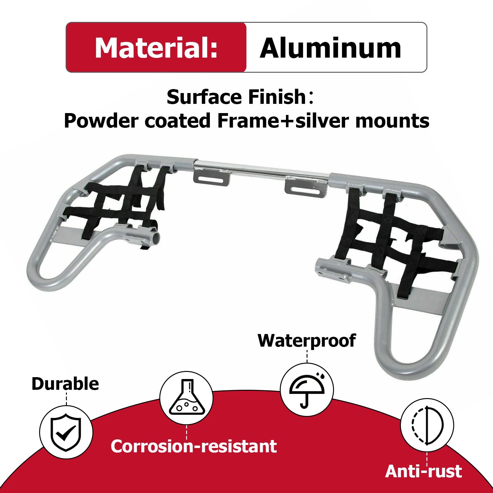 Aluminum Nerf Bars for Honda TRX 250EX 250X (2001-2024)