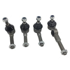 4X Tie Rod End Kit Inner & Outer for Volkswagen Beetle Bug Ghia (1968–1979)