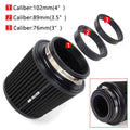 Cold Air Intake Air Filter for (3", 3.5", 4" Inlet, 6.5" Tall)