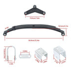 U-bolt Hanger Kit for Tandem Trailer Axle (2000–2000)