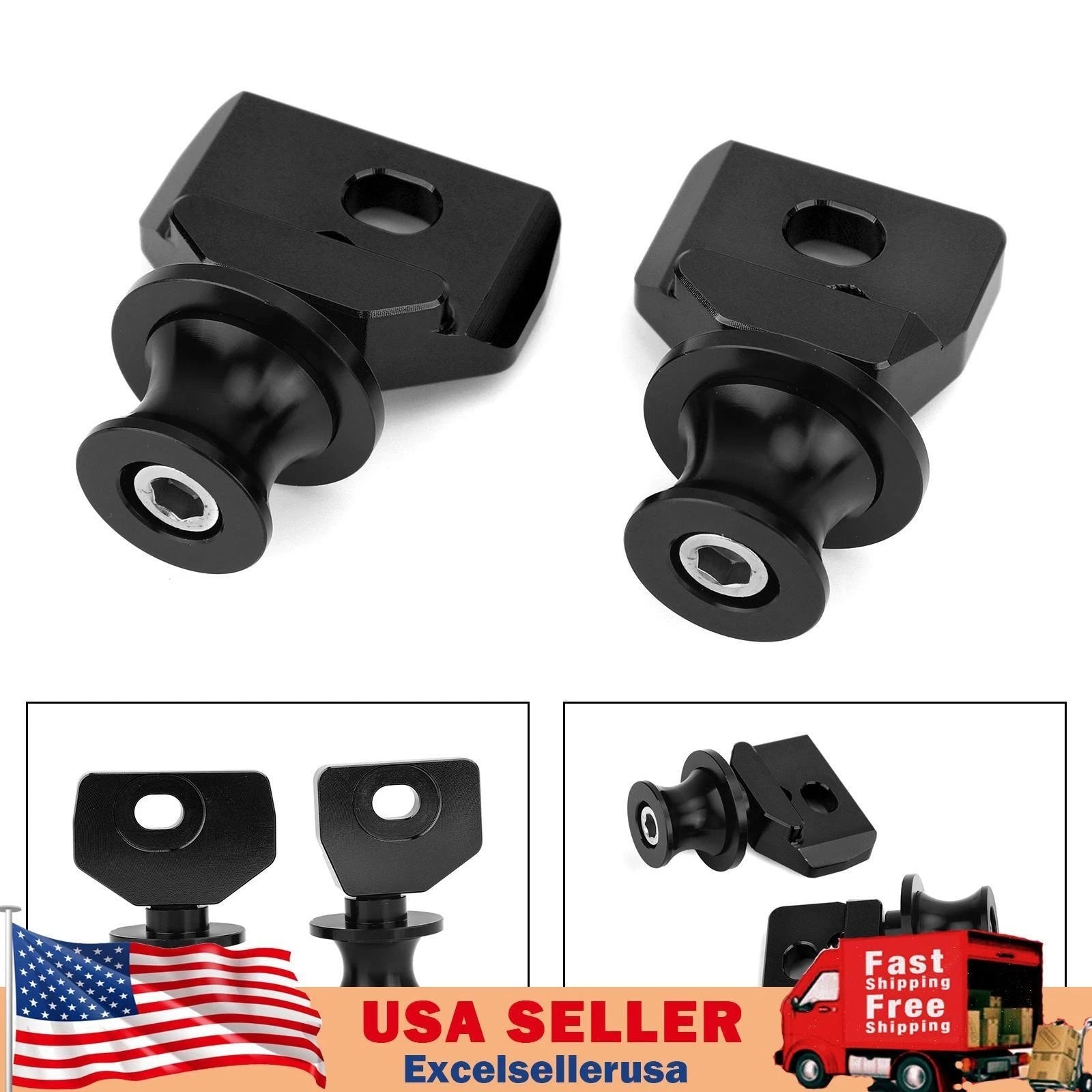 Chain Adjuster Block with Stand Spool for Honda CB650R CBR650R (2019–2020)