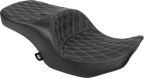 Freedom Seat for Drag Specialties (Vinyl, Silver)