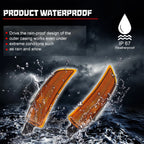 2X Amber Lens Front Side Marker Lights for Mazda MX-5 Miata (2016–2022)