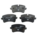 Set of 4 Hella Rear Low-Met Disc Brake Pads for Audi A6 A6 Quattro