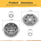 Clutch Inner Hub Outer Plate for Suzuki RM250 (1996–2006) 21410-37810 21462-37E03
