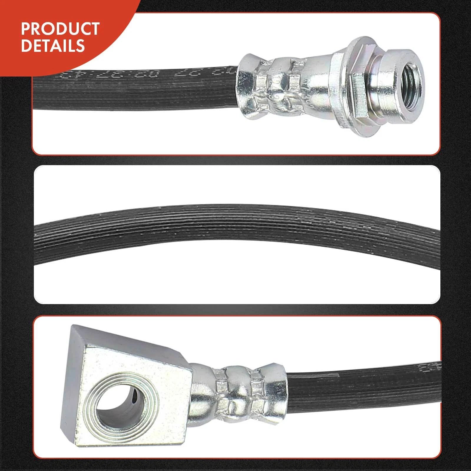 Rear Driver Brake Hydraulic Hose for Jeep Wrangler TJ (2003–2006)