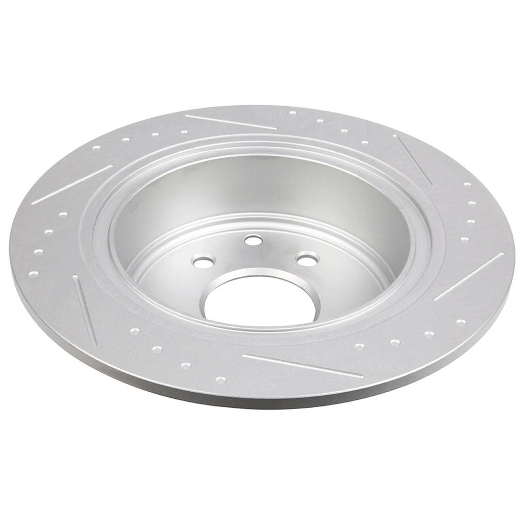 Rear Drilled Disc Rotors & Ceramic Brake Pads for Buick (2005–2009)