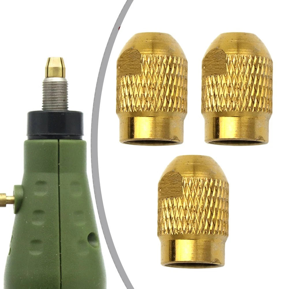 Chuck Nut for Electric Mill Shaft & Rotary Grinder Tool (Yellow Steel)