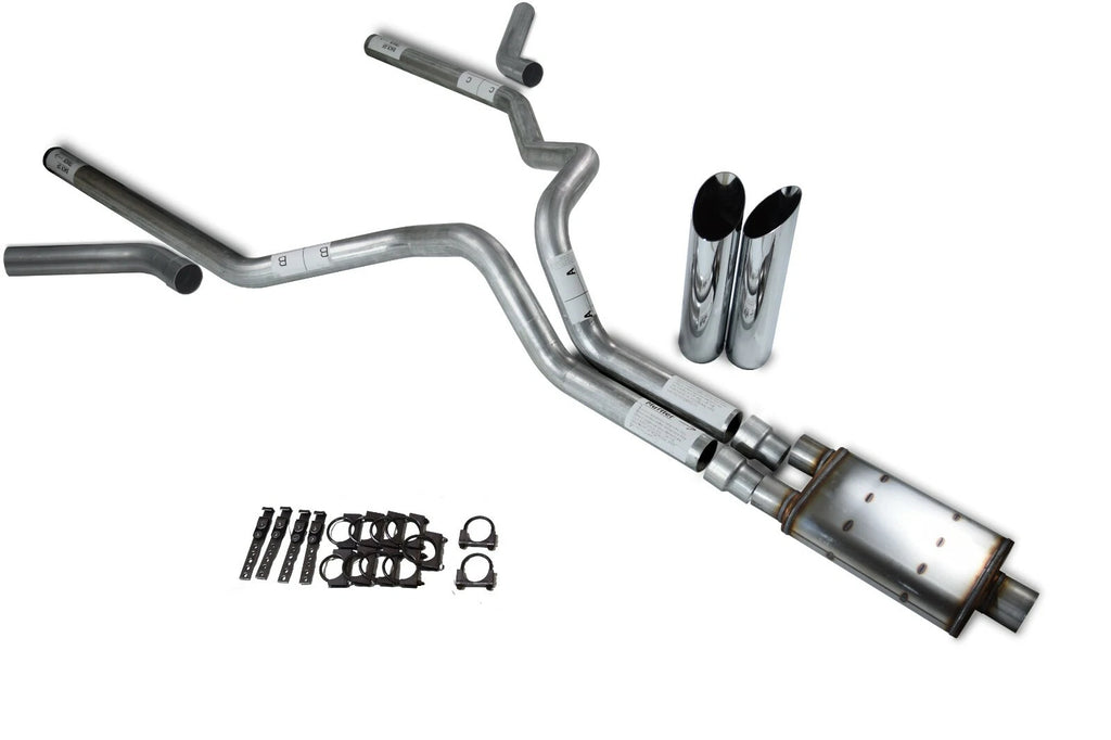 Dual 3" Exhaust Kit for Chevy GMC 1500 (1988–1995)