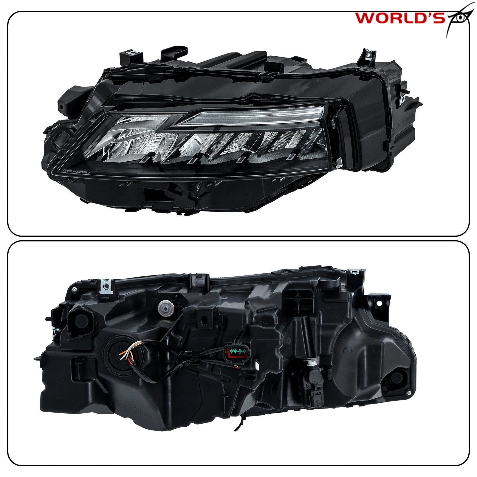 Full LED Headlight Assembly for Nissan Rogue S (2021–2023) Left Side