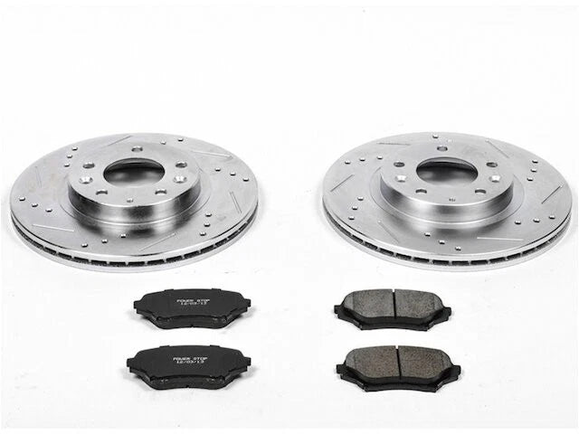 Front Brake Pad and Rotor Kit for Mazda MX5 Miata (2006–2015) YZ375XM