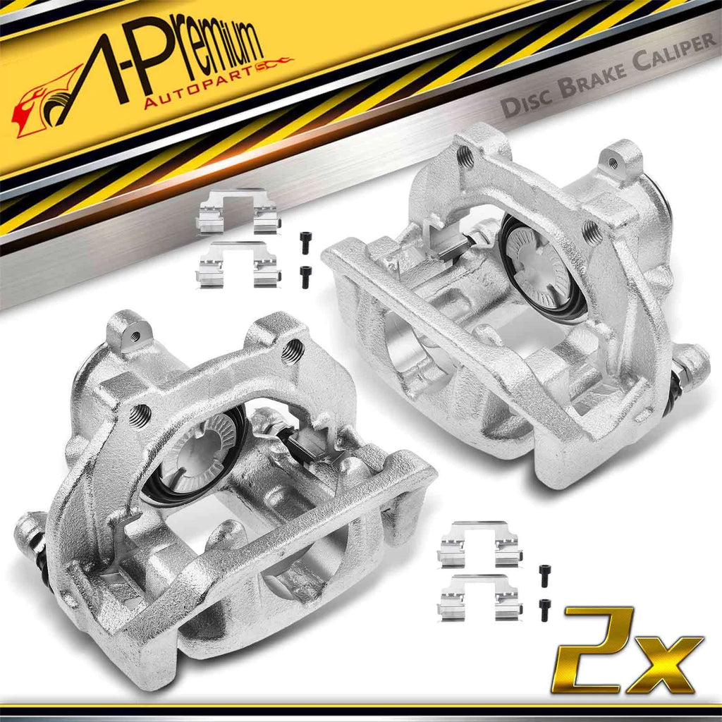 2X Brake Caliper with Bracket Rear for BMW X3 X4 (2011–2018)