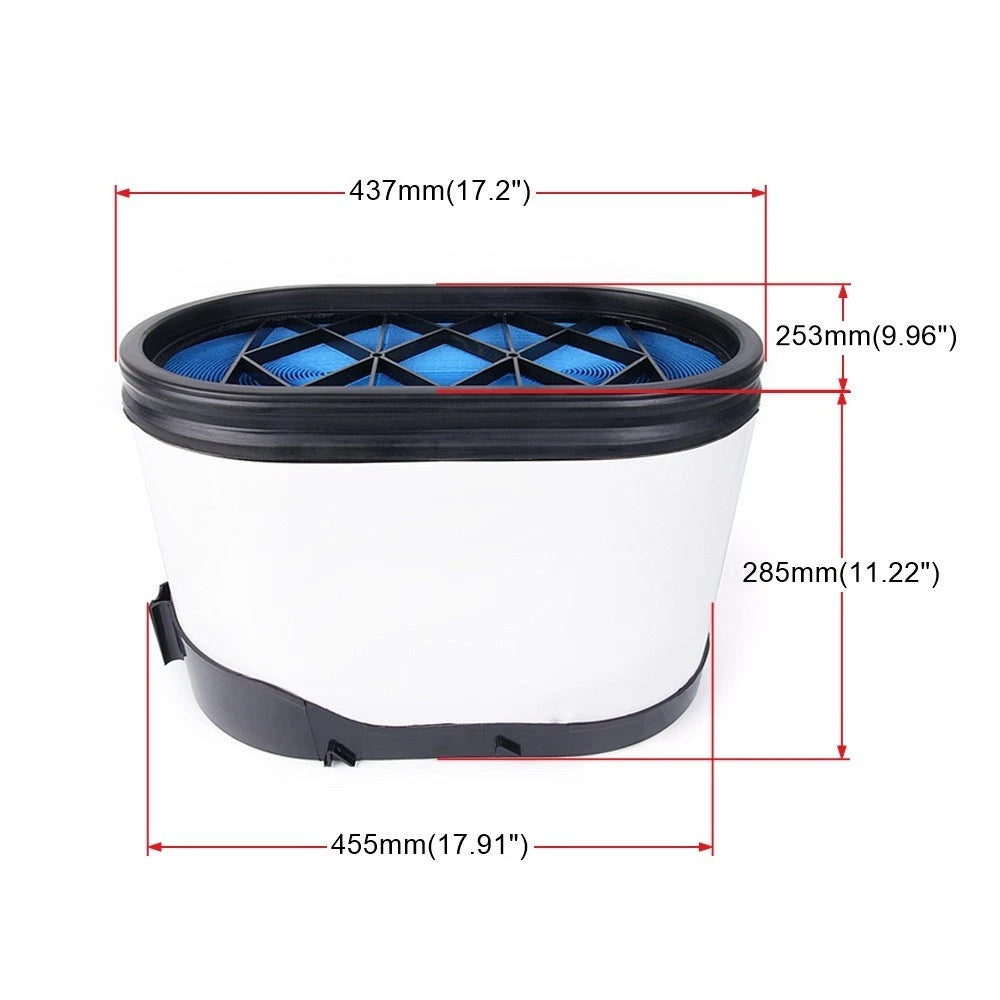 3PCS Engine Air Filter P616056 for Kenworth T400 T800 T660 T680