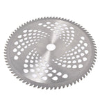 Set of 2 Carbide Tip Brush Blades for Weed Eater 10" 80T