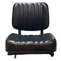 Black Seat for Excavator Forklift Skid Loader Backhoe Dozer Telehandler