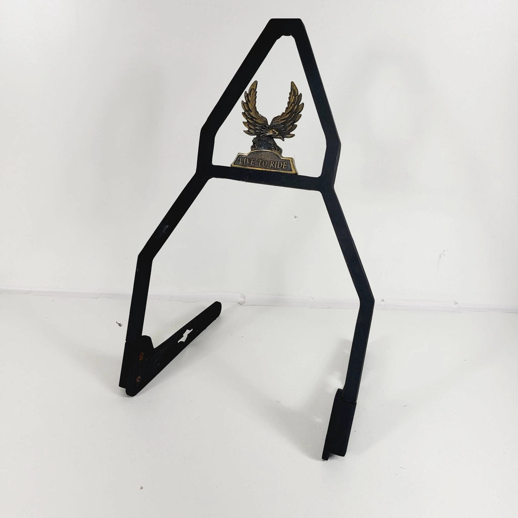 Sissy Bar Backrest for Harley Davidson (Custom Made, Black Wrinkle)