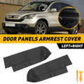 Set of 2 Leather Front Door Panels Armrest Covers for Honda CR-V (2007–2012)