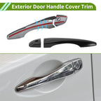 Exterior Door Handle Cover Trim for Nissan Altima (2013–2018) Gloss Black