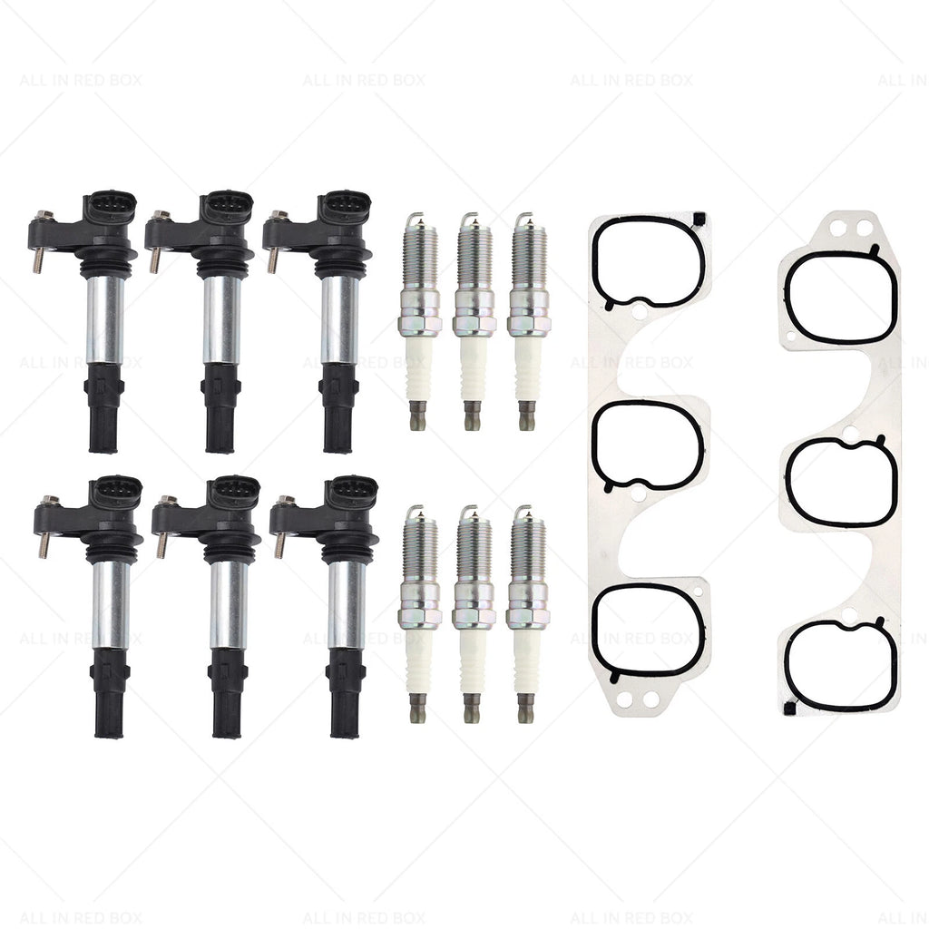 6X Coil Pack Plugs Gasket for Holden Calais Commodore Rodeo Statesman