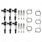 6X Coil Pack Plugs Gasket for Holden Calais Commodore Rodeo Statesman