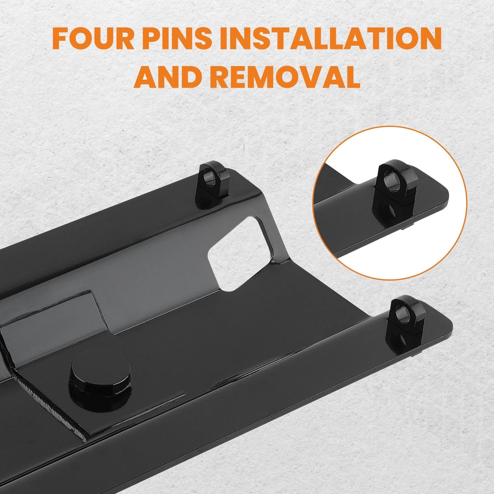 Gooseneck Hitch Adapter Kit for Pickup Truck Bed (Fits 25)
