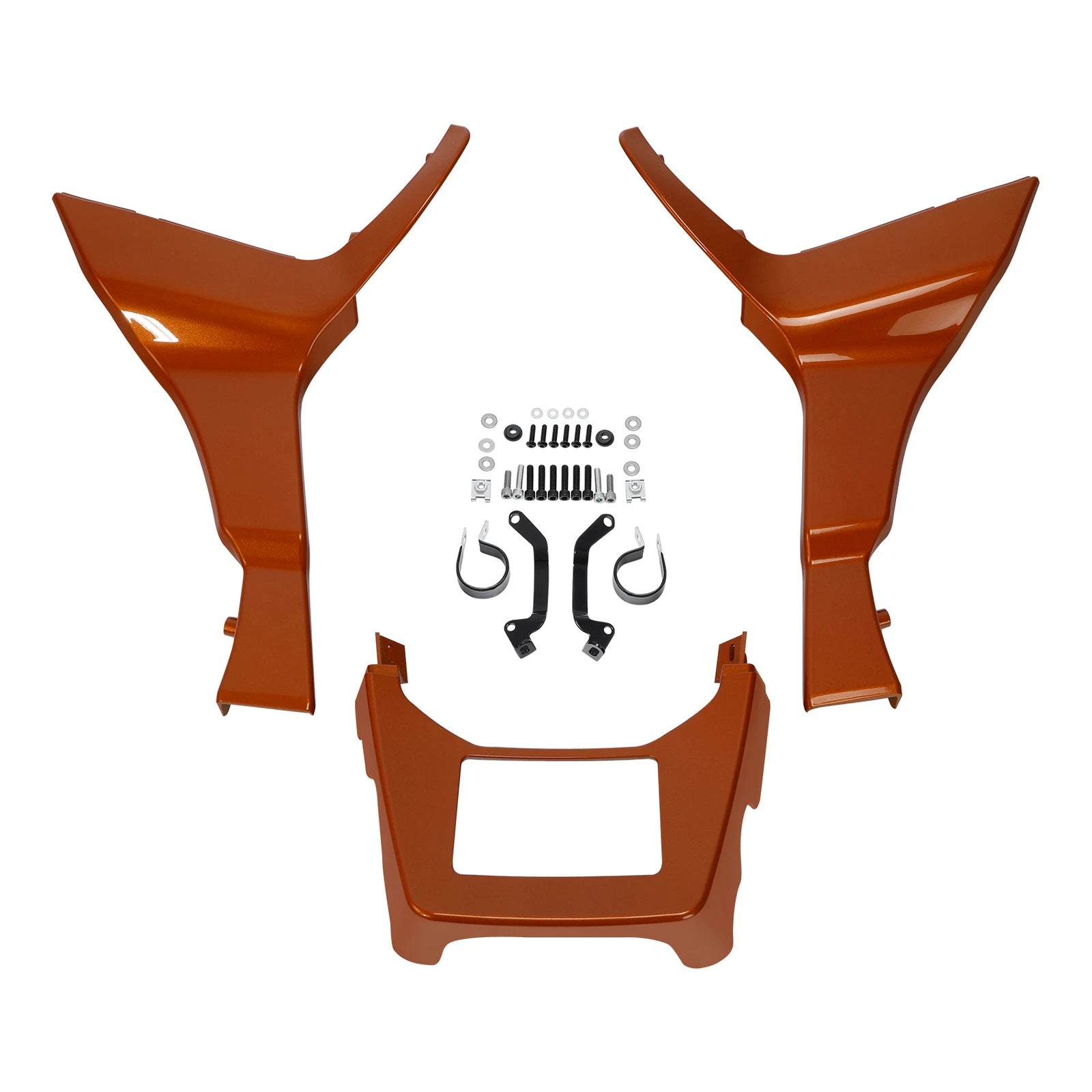 Side Fairing Chin Spoiler Cover for Harley Road Glide FLTR (2017–2023) Amber Whiskey
