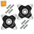 2 Rear Wheel Hubs w/Bolts for Polaris RZR XP 900 (2011–2013) RZR 4 XP 900 (2012–2013)