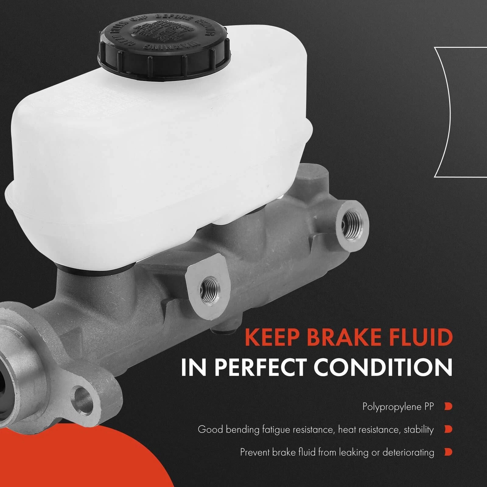 Brake Master Cylinder with Reservoir for Ford F-150 (2002–2003)