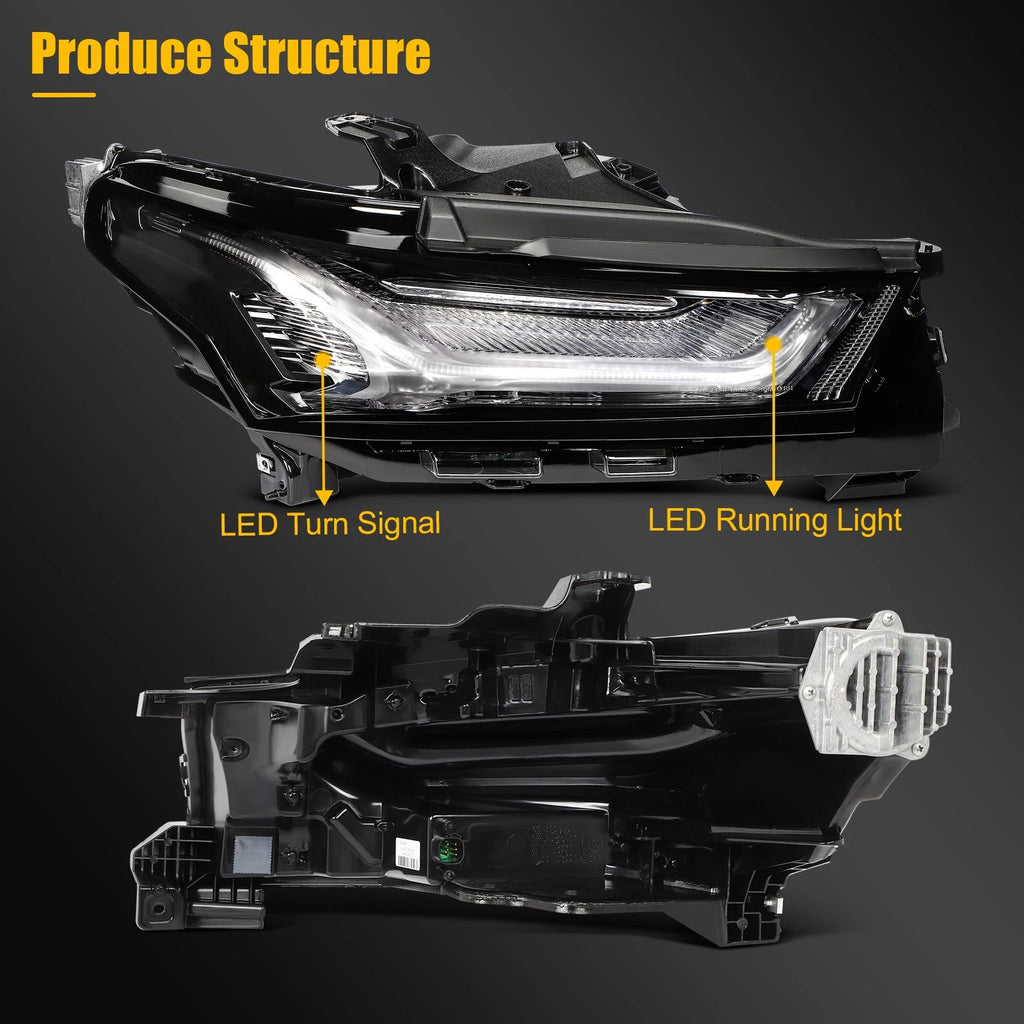 Right Side Headlight for Chevy Traverse (2022–2023) LED DRL Signal Light