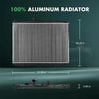 Aluminum Radiator for Toyota Highlander (2017–2019)