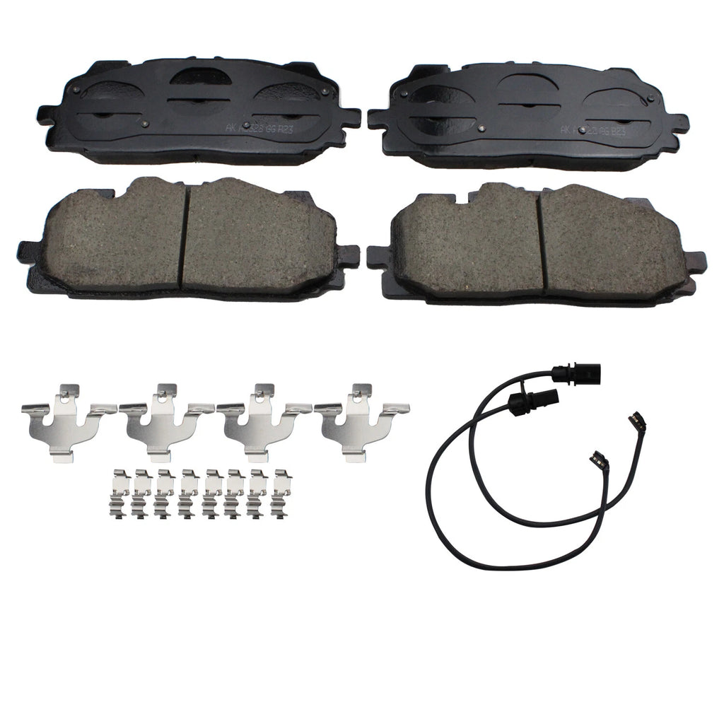 Akebono Euro Front Ceramic Brake Pads for Audi A6 A7 A8 Q5 Q7 Q8 RS5 S4 (2012–2023)